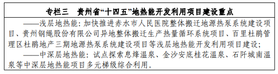 地大熱能：貴州新能源發(fā)展“十四五”規(guī)劃地?zé)嵬顿Y超100億！